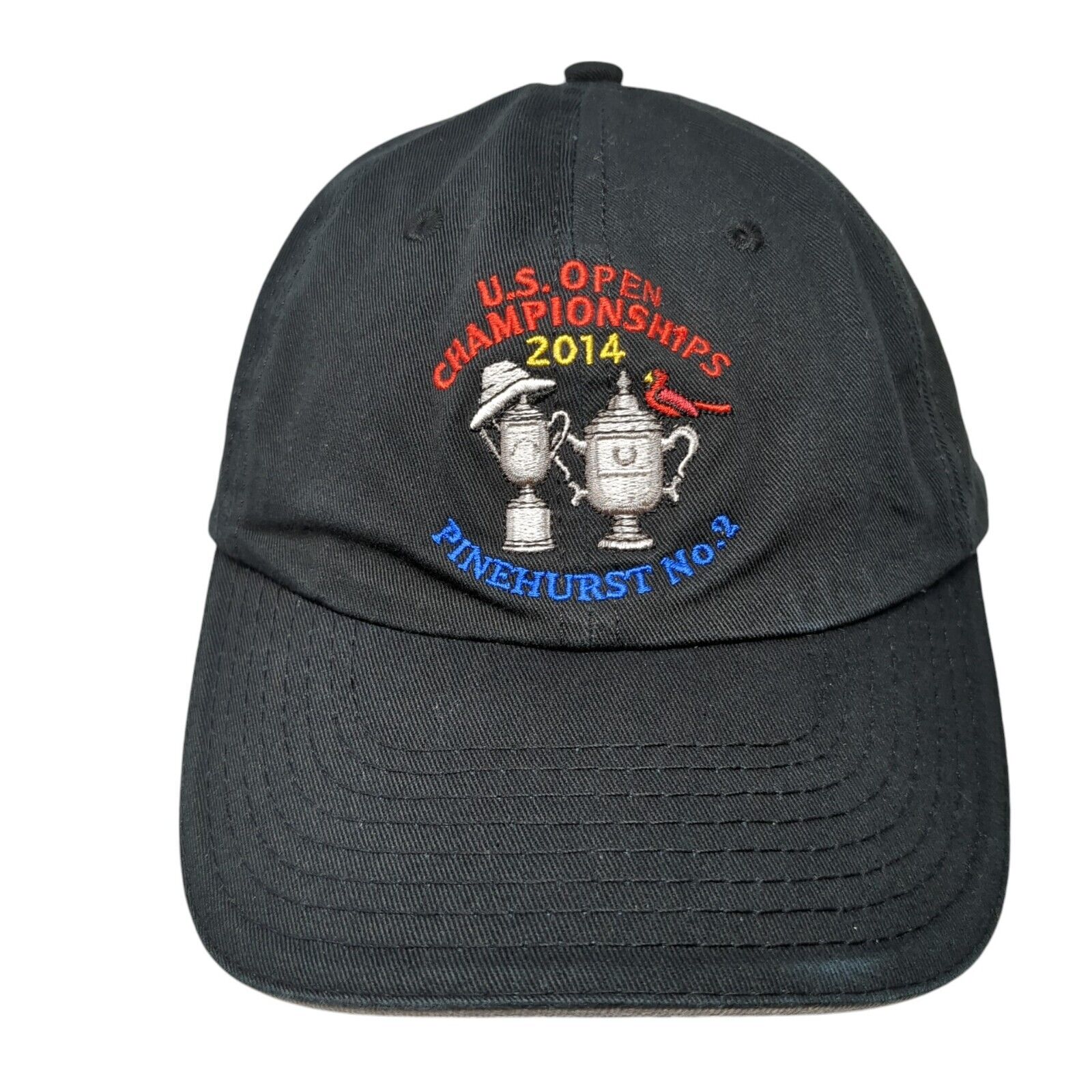 Us Open Championship 2014 Pinehurst No 2 Usga Member Slideback Hat Black Os